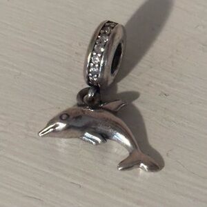 Pandora Playful Dolphin Charm